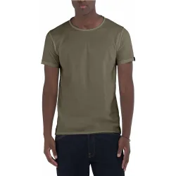 Camiseta de hombre de manga corta lisa