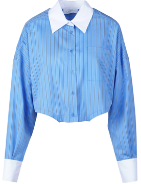 Camicia - 470047 - Bianco/Azzurro
