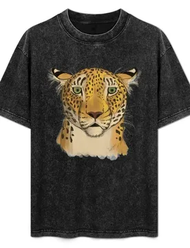 Leopard Head Front T004 T-Shirt Big Size Loose Fit Tee Shirt - Aliexpress - FashionsVida