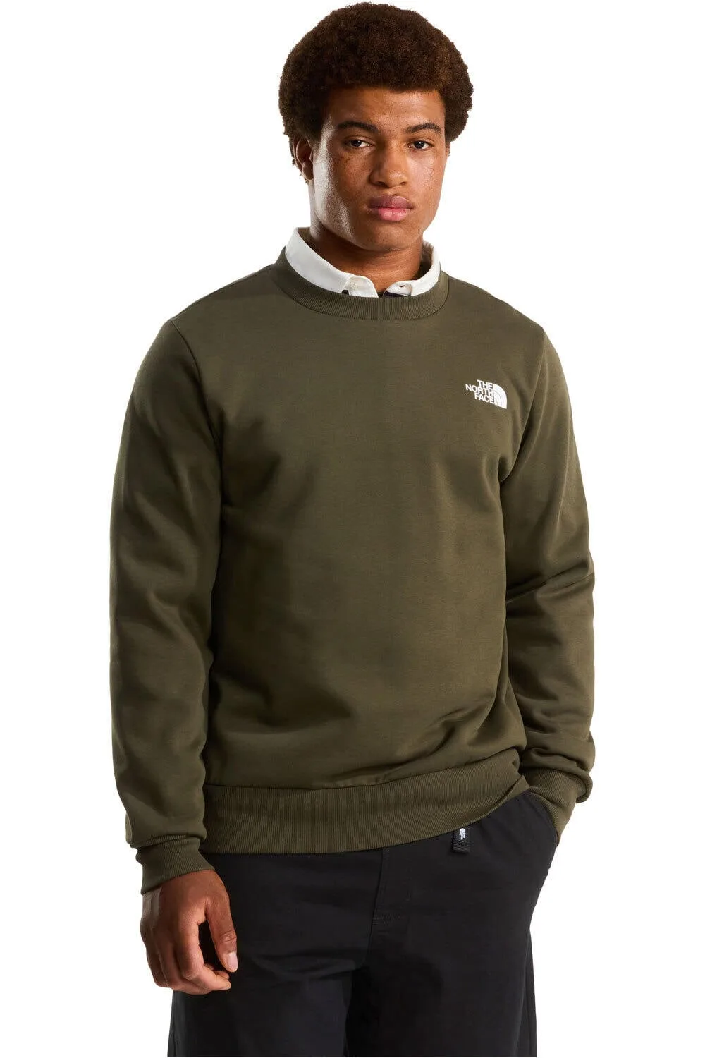 Simple dome regular sudadera hombre Marron (S) - The North Face - FashionsVida