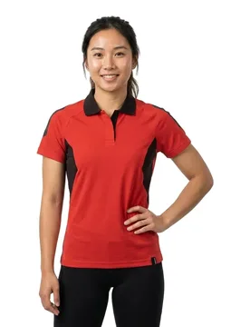 Polo à Manches Courtes Accelerate 18393 Traffic Red / Black 4XL - MASCOT - FashionsVida