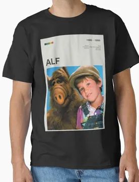 Alf Men's T Shirts Tv Comedy Gordon Shumway Sitcom Cat Series Alien Hipster Tee Short Sleeve 100% cotton All size tops - Aliexpress - FashionsVida