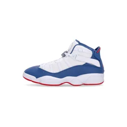 Scarpa Alta Uomo 6 Rings White/true Blue/university Red