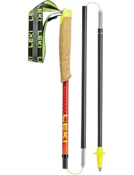 NEOTRAIL PRO FX.ONE SUPERLITE Trailrunningstöcke Unisex Bright Red-Neonpink-Nat 115cm - LEKI - FashionsVida