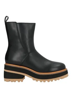 Stiefelette Damen Schwarz 40 Damen - RAHYA GREY - FashionsVida