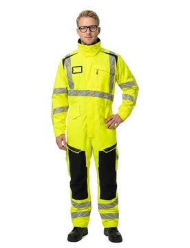 Combinaison D´hiver Avec Poches Pour Genouillères High Visibility Yellow / Black 4XL - MASCOT - FashionsVida
