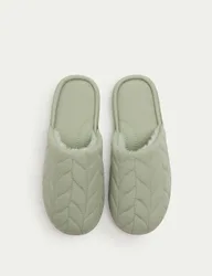 Mule Slippers with Secret Support Mint female