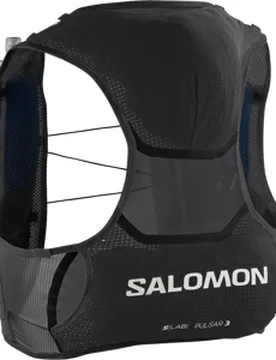 S/LAB PULSAR 3 Laufweste Unisex black-white M - Salomon - FashionsVida