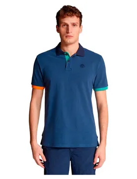 Polo à Manches Courtes 692356 Logo Dark Denim XL