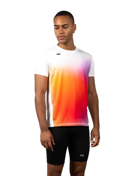 K Running Maglietta A Maniche Corte Chroma White 2XL - 42K Running - FashionsVida