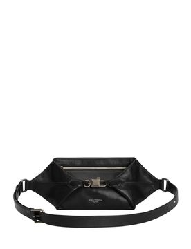 Lock Belt Bag in Tempesta Calfskin for Men