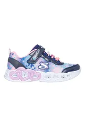 Sneakers blu con cuori luminosi Infinite Heart Lights Heart Jewels 33