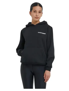 Miss Sweat à Capuche Back Around Fluffy Black XS