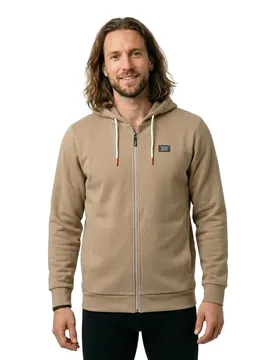Sweat-shirt à Zip 26an310 Dune XL
