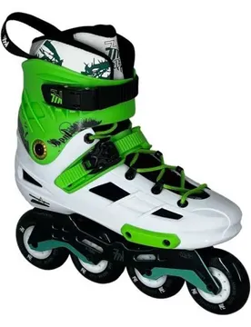 Patins En Ligne Frs Angel 4x80 White / Green / Green Fluo EU 40 Homme