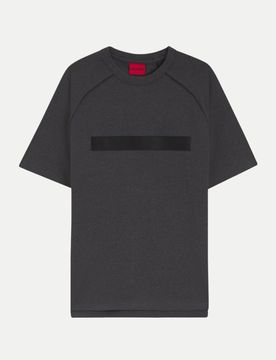 HUGO T-Shirt mit Logoprint Dalik Grau S