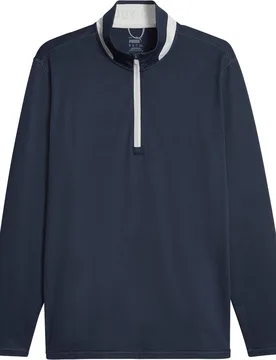 Layer Lightweight 1/4-Zip, navy/hellgrau s - Puma - FashionsVida