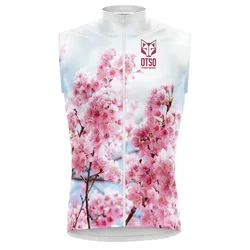 Almon Blossom Vest White / Pink XL Men,Women
