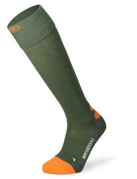 Chaussettes Longues Heat 4.1 Toe Cap Green / Orange EU 35-38 Homme
