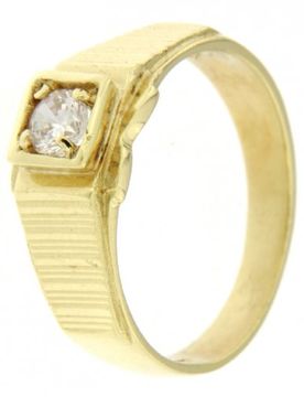 Anello Uomo Oro Giallo GL100206