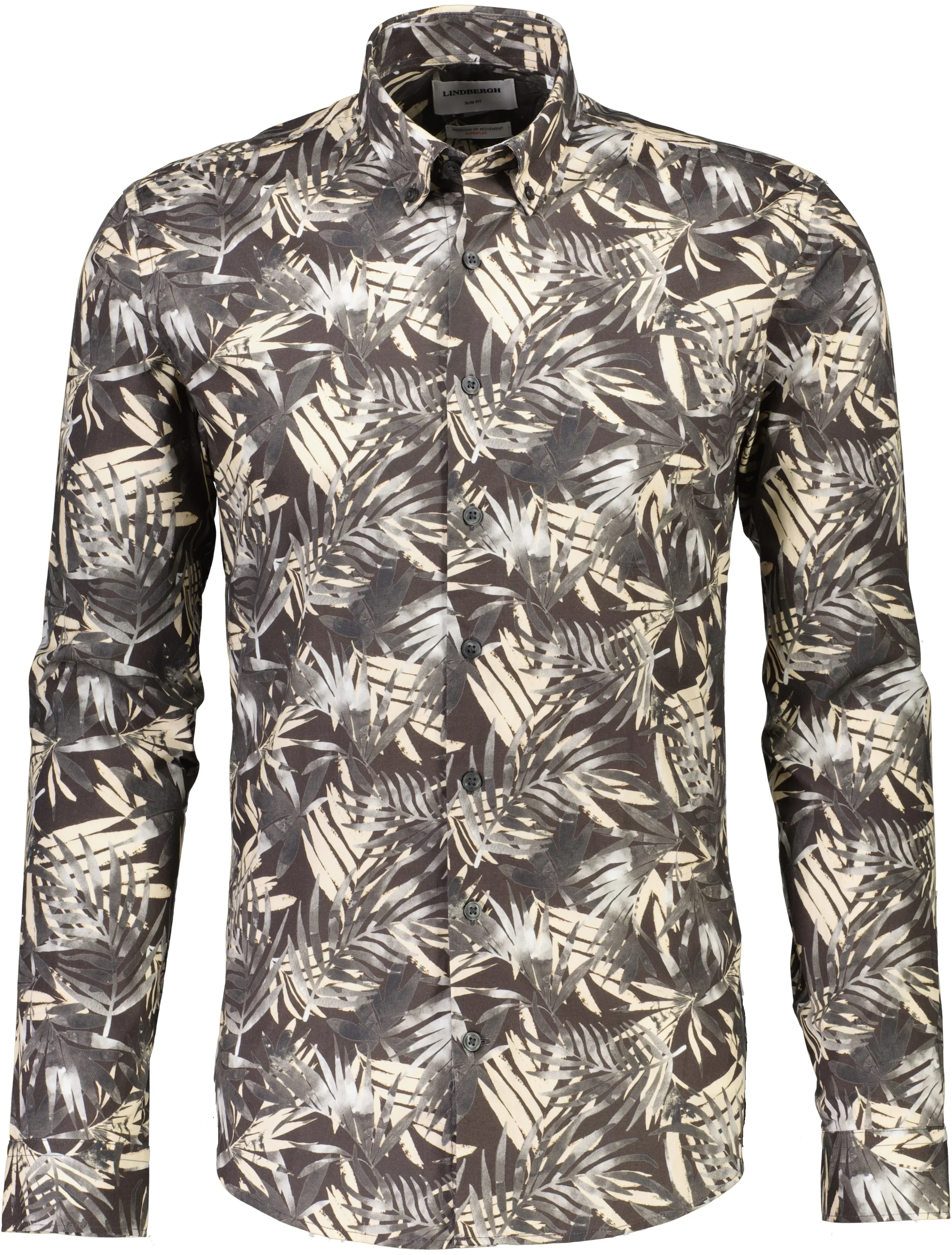 AOP superflex shirt L/S male - L - FashionsVida