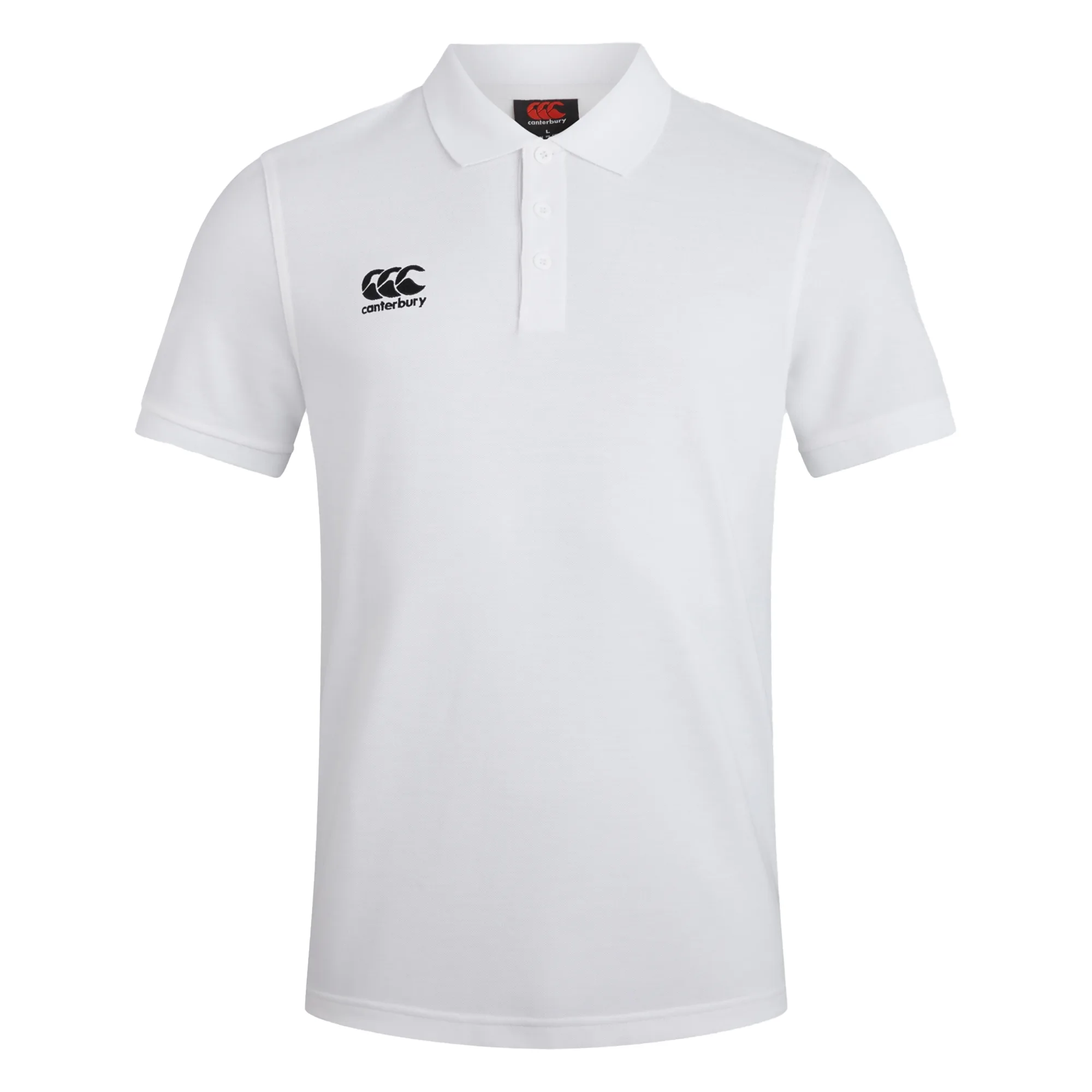 Mens Waimak Polo Shirt (White) - Size X-Small - Canterbury - FashionsVida