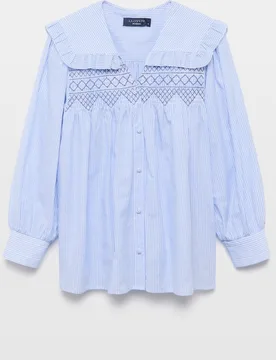 Blusa de mujer de manga larga de rayas - Lloyd's - FashionsVida
