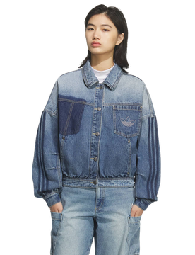 Denim Jacket Damen Jacken - Blau - Größe XL (46-48) - Baumwoll-Jersey Blue XL (46-48)
