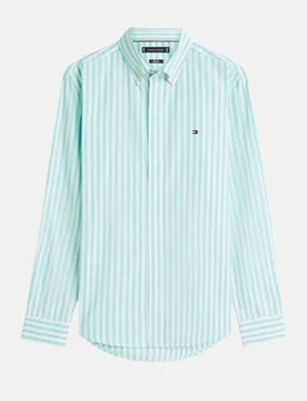 Regular-Fit Popeline-Hemd Mehrfarbig L - Tommy hilfiger - FashionsVida