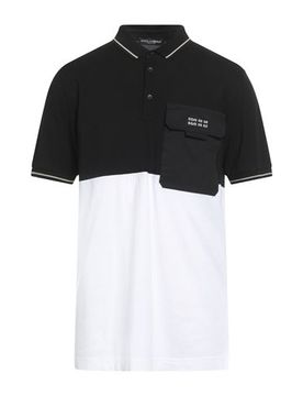Dolce&Gabbana Polo Hombre Negro 44,46 Hombre
