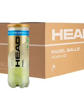 Padel Pro S+ Padel Balls Box Yellow 24 x 3 Balls - Head Racket - FashionsVida