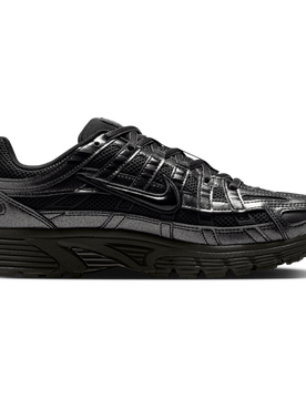 P-6000 Damen Sneaker - Schwarz - Größe 37.5 - Netz/Synthetik Black 37.5