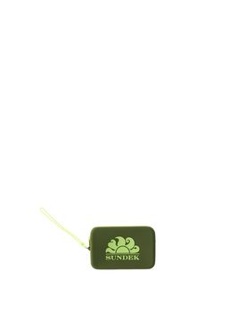Pochette in gomma VERDE OLIVA U
