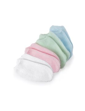 Bettfüßlinge, 4er Set mehrfarbig