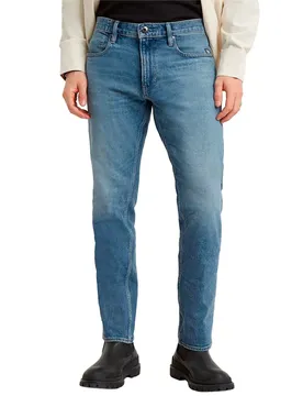 Jean Mosa Straight Fit Sun Faded Blue Donau 35