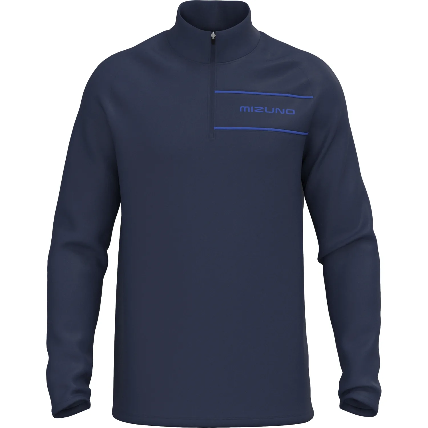 Mizuno Layer Box 1/4-Zip, navy xxl - Mizuno - FashionsVida