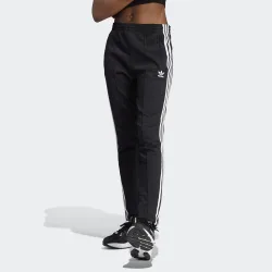 Womens Adicolor Sst Track Pants - Black Cotton - Size X-Small