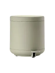 Cubo de pedal de baño UME 19,5x22cm Verde Eucalipto verde