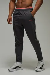 Herren Herren Active Neon Logo Jogginghose Charcoal Größe Medium
