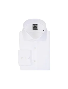 Camicia Tailor Fit bianco 41 - van Laack - FashionsVida