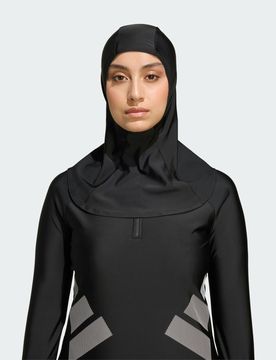 HIJAB DA NUOTO S Black / White