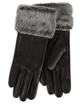 Totes Womens SmarTouch Leather Glove - - Size: S - Isotoner - FashionsVida