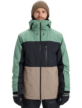 Chaqueta de snowboard Sycamore Block 20K para hombre verde S