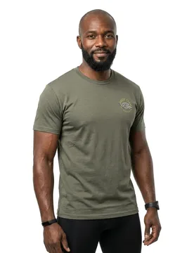 T-shirt à Manches Courtes Cleat Knott Dusty Olive M - Salty Crew - FashionsVida