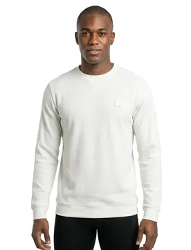 Salsa Jeans Felpa 2101118 White S - Salsa Jeans - FashionsVida