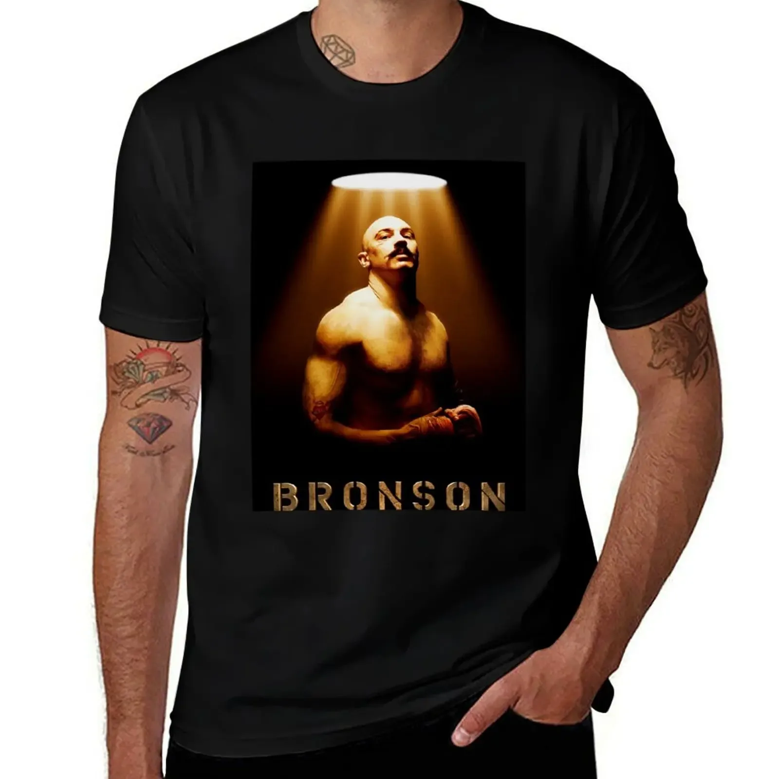 BRONSON T-Shirt Stain Resistant Casual Tee - Aliexpress - FashionsVida