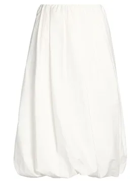 Midi-Rock Damen Weiß 28,30,32,34,36 Damen - Brunello cucinelli - FashionsVida