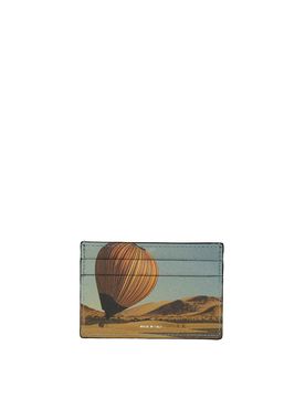 Portacarte con palloncino a righe iconiche
