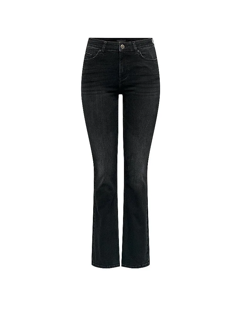 Jeans Flared Fit ONLBLUSH schwarz M/L30 damen - Only - FashionsVida