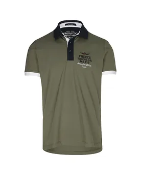Aeronautica Militare Polo vert M - Aeronautica Militare - FashionsVida